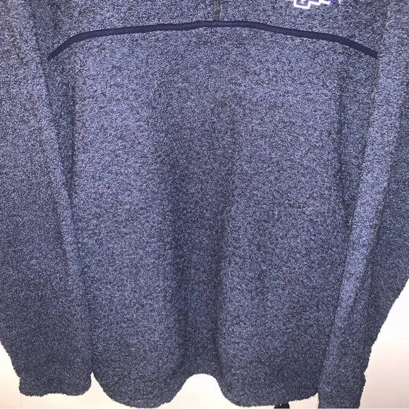 Vintage Cityscape Banff Fuzzy 1/2 Zip Pullover Sweater L - Picture 12 of 12